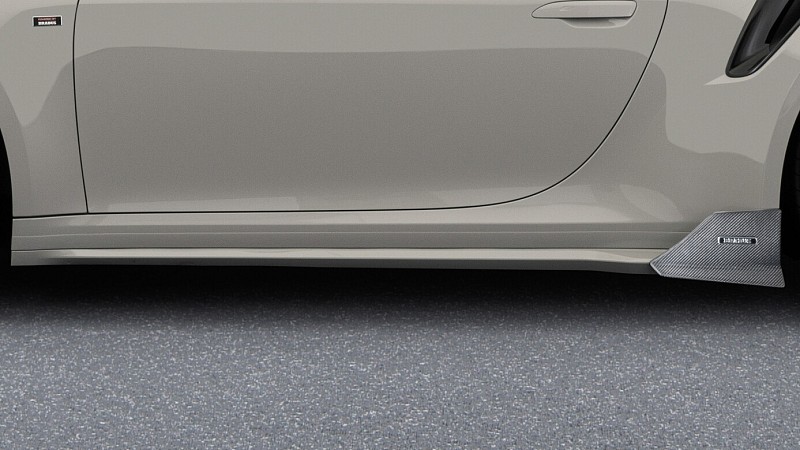 Photo of Brabus SIDE SKIRT ATTACHMENTS for the Porsche 992 Turbo/S - Image 1